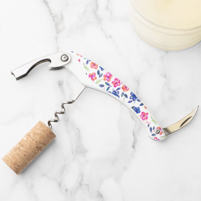Flower Garden Waiter's Corkscrew (Front)