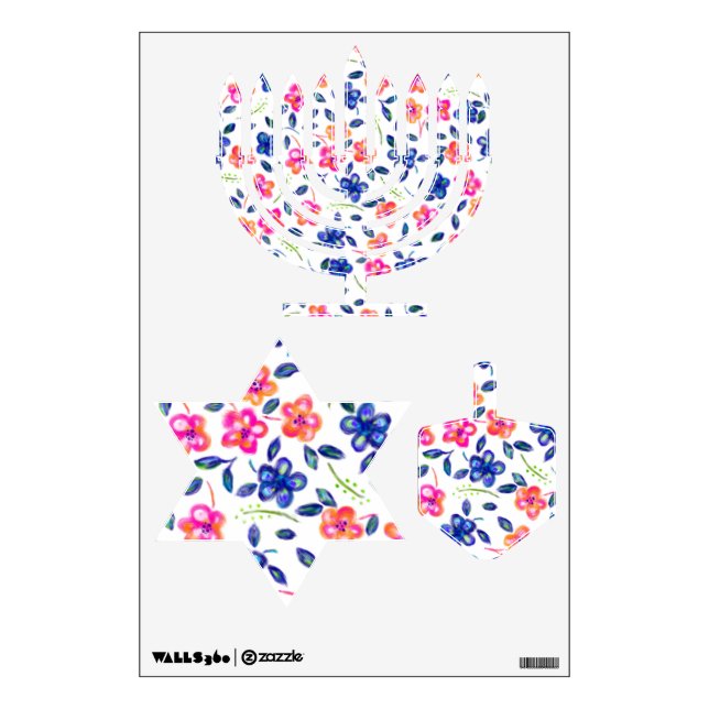 Flower Garden Wall Decal (Front)