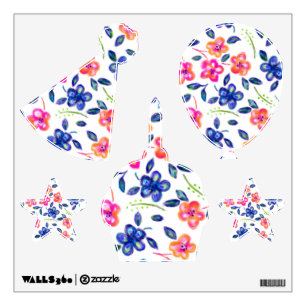 Flower Garden Wall Decal
