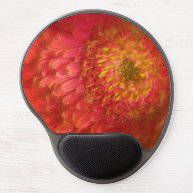 Flower Gel Mouse Pad (Front)