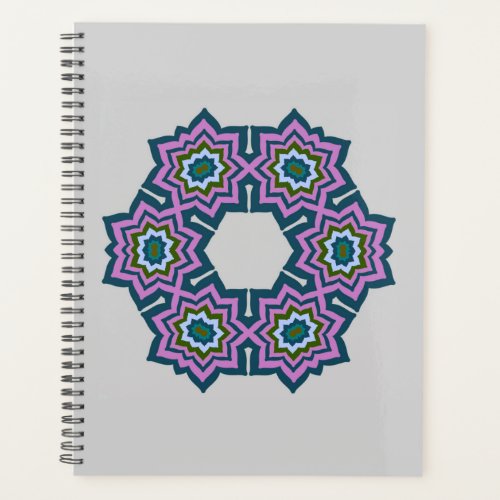 flower geometry mandala pattern design planner