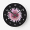 Flower Gerber Daisy Wall Clock - Pink Flower