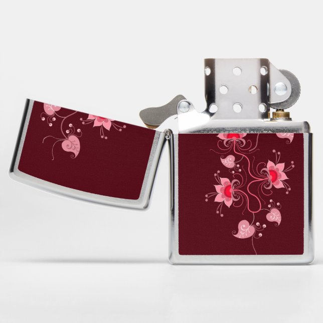 FLOWER GIFT BROTHER, BOYFRIEND, FRIEND, BOSS ZIPPO LIGHTER (Opened)