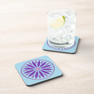 FLOWER GIFT FOR MOM DAUGHTER SISTER FRIEND TEACHER BEVERAGE COASTER