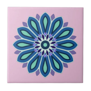 FLOWER GIFT FOR MOM DAUGHTER SISTER FRIEND TEACHER CERAMIC TILE