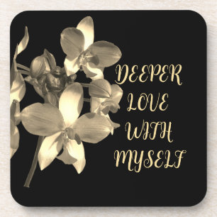 FLOWER GIFT MOM, GRANDMOTHER, DAUGHTER, BOSS LOVER BEVERAGE COASTER