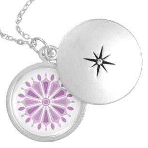 FLOWER GIFT MOM SISTER BOSS TEACHER FRIEND LOCKET NECKLACE