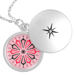 FLOWER GIFT MOM SISTER BOSS TEACHER FRIEND LOCKET NECKLACE