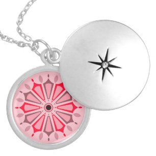 FLOWER GIFT MOM SISTER BOSS TEACHER FRIEND LOCKET NECKLACE