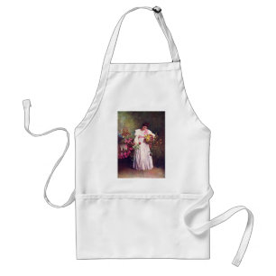 Flower Girl Adult Apron