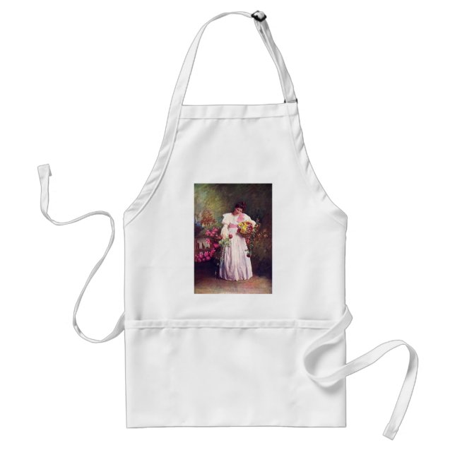 Flower Girl Adult Apron (Front)