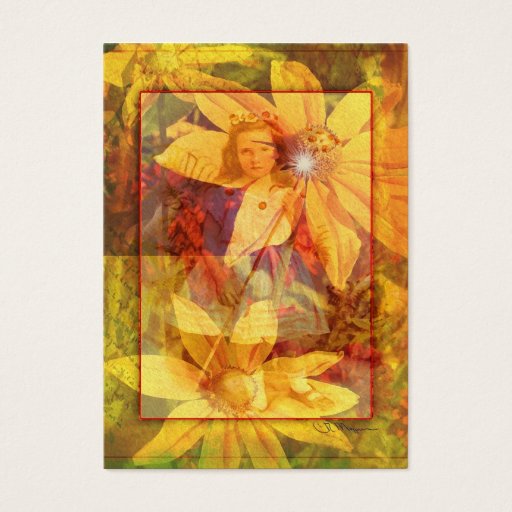 Customizable Flower Girl - Artist Trading Cards Business Cards