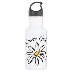 Flower Girl Bridal Party Water Bottle