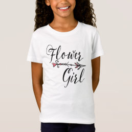 Flower Girl Bride Tribe | T-shirt