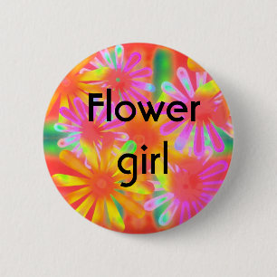 flower girl button