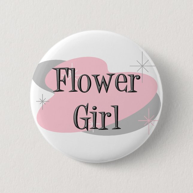 Flower girl button (Front)