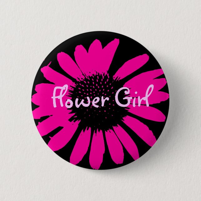 Flower Girl Button (Front)