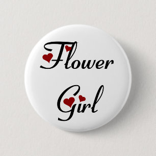 Flower girl button