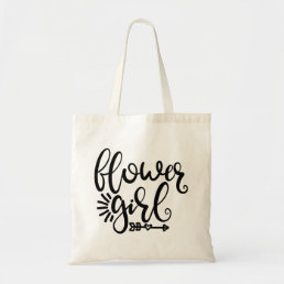 Flower Girl Cool Wedding Tote Bag
