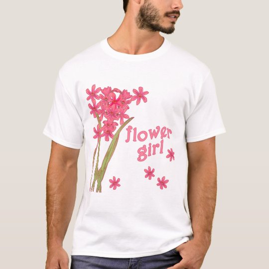 Flower Girl Design #3 T-Shirt