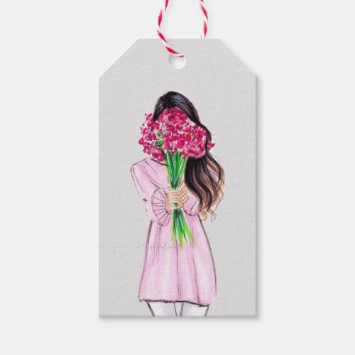 Flower girl for you gift tags