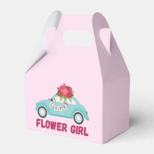 Flower Girl Gift Box Bridal Shower Favor Wedding