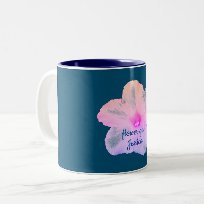 flower girl mug