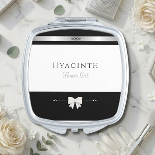 Flower Girl Gift   Minimalist Luxury Compact Mirror