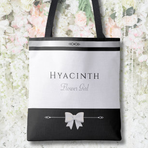Flower Girl Gift   Minimalist Luxury Tote Bag