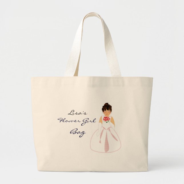 "Flower Girl I" Bag - Customizable (Front)