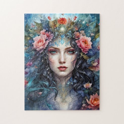 Flower Girl Jigsaw Puzzle