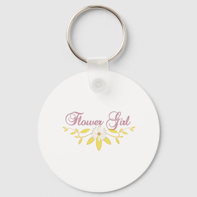 Flower Girl Keychain (Front)