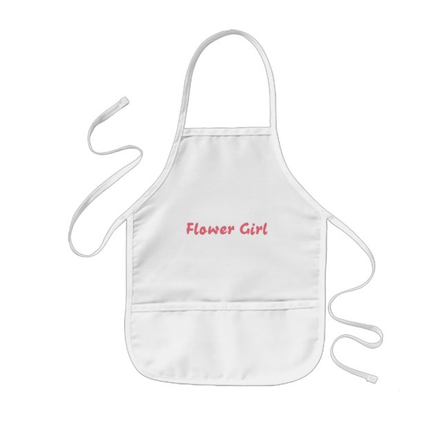 Flower Girl Kids' Apron (Front)
