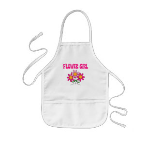 Flower Girl Kids' Apron