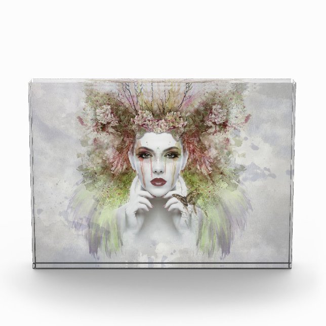 Flower Girl Photo Block (Front)