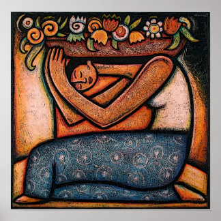 Flower girl poster