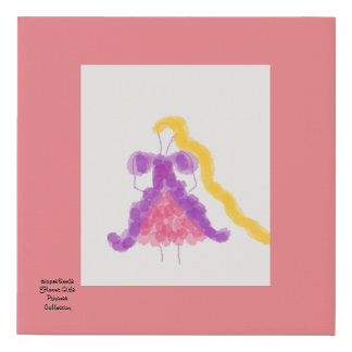  Flower Girl Princess Collection Rapunzel  Canvas 