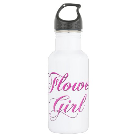 Flower Girl Stainless Steel Water Bottle