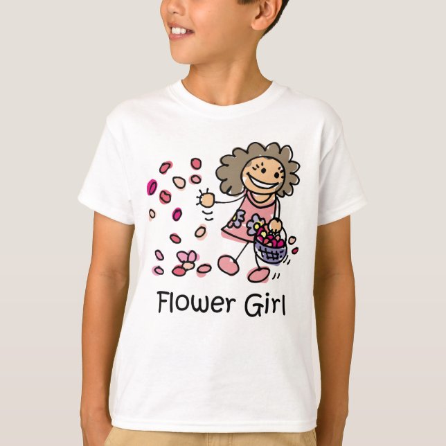 Flower girl t-shirt (Front)