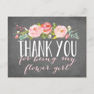 Flower Girl Thank You | Bridesmaid