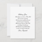 Flower Girl Thank You Script Poem Card | Zazzle