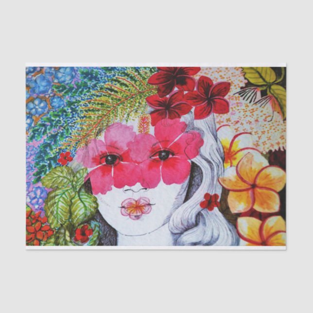 Flower Girl Tissue Paper (Front)
