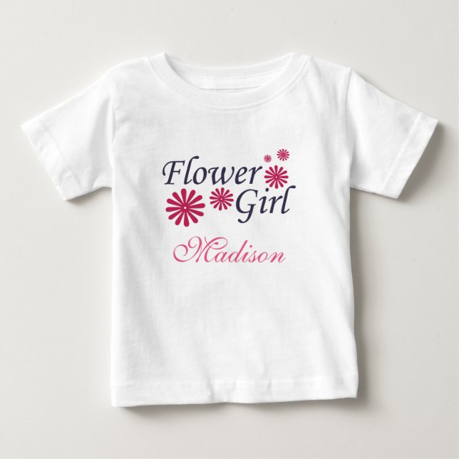 Flower Girl Toddler T-shirt (Front)
