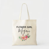 Gold & Greenery Personalized Tote Bag