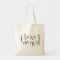 Flower girl Tote