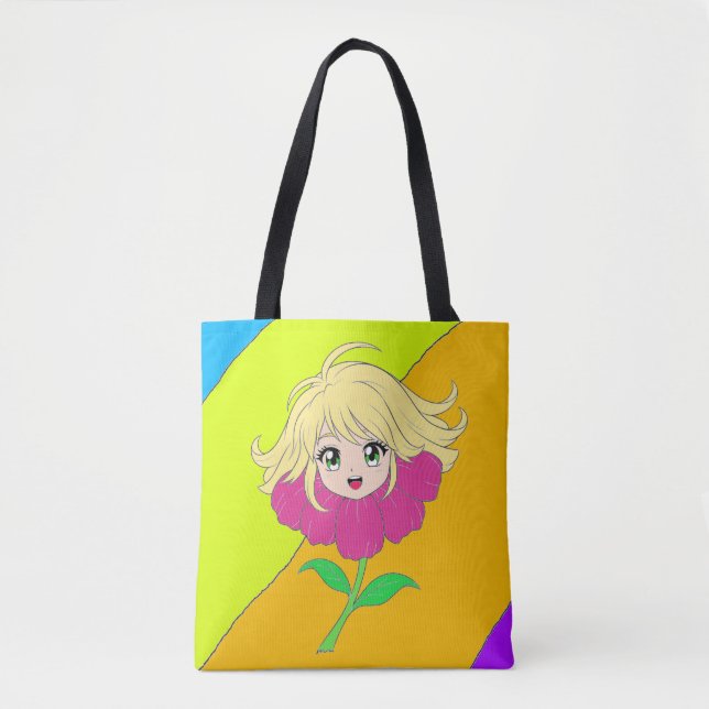 flower girl tote bag (Front)