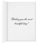 Flower girl vintage birthday card (Inside (Right))