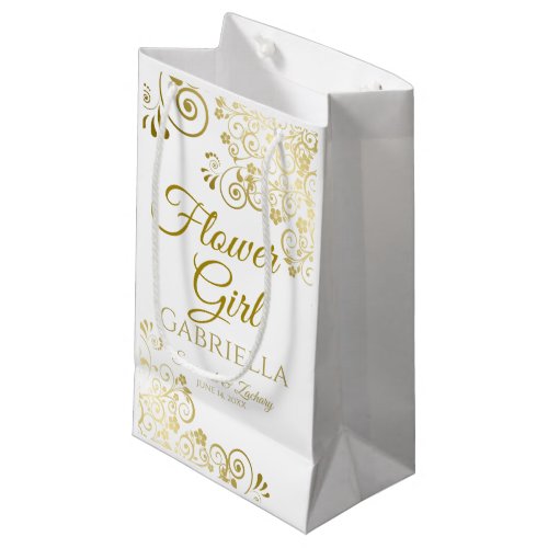 Flower Girl Wedding Gift Bag Small