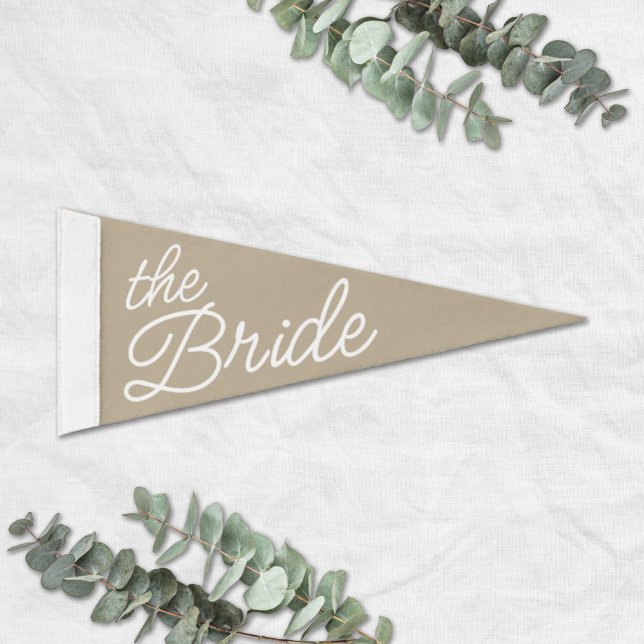 Flower Girl Wedding Pennant Flag (Creator Uploaded)