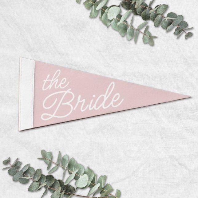 Flower Girl Wedding Pennant Flag (Creator Uploaded)